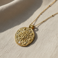 Sunspell Medallion Necklace