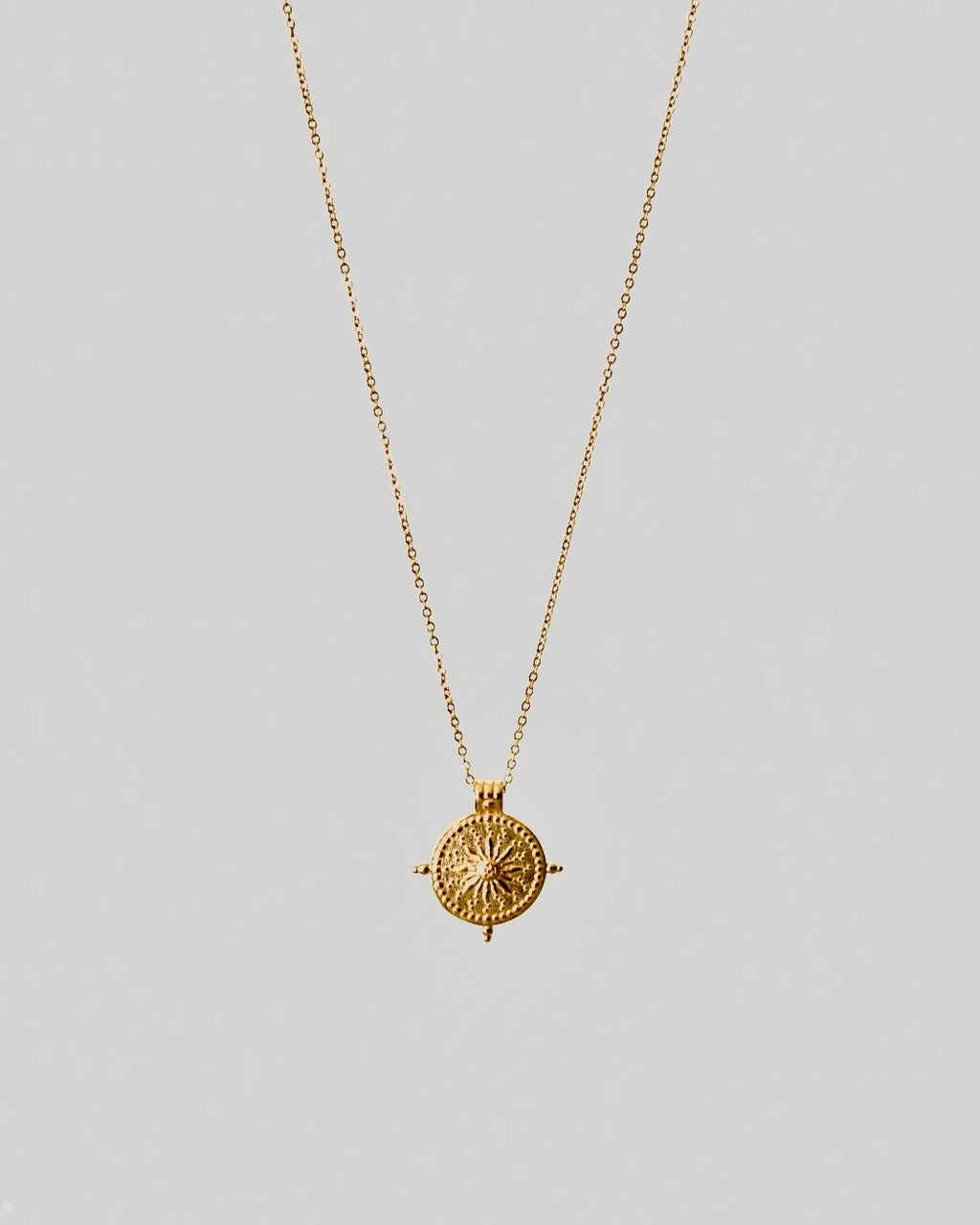 Solstice Medallion Necklace