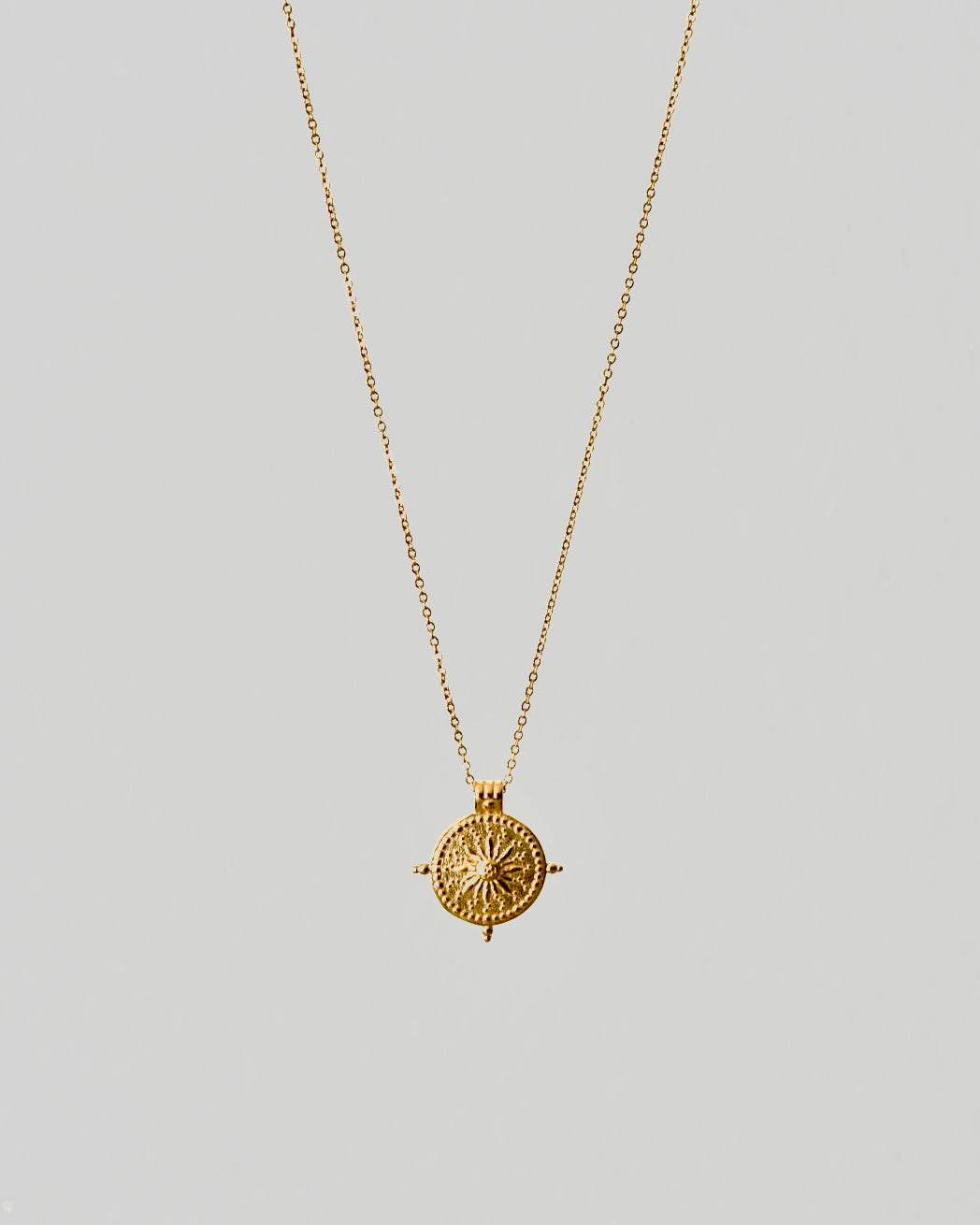 Solstice Medallion Necklace
