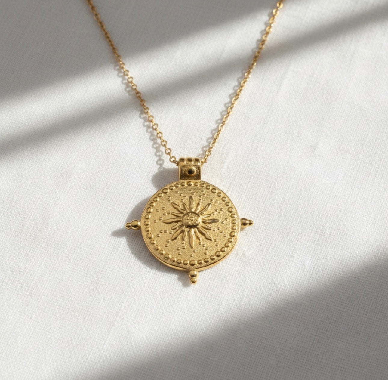 Solstice Medallion Necklace