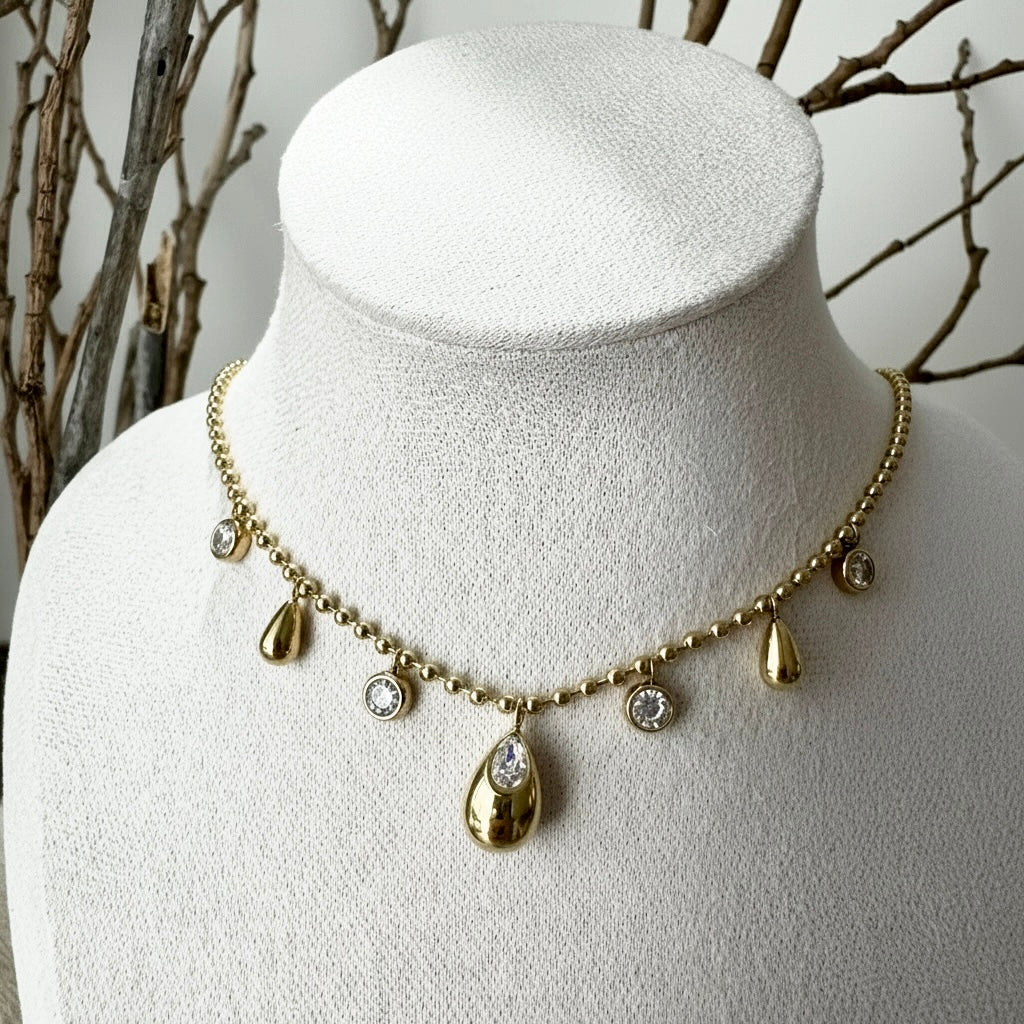 Sun Drip Necklace