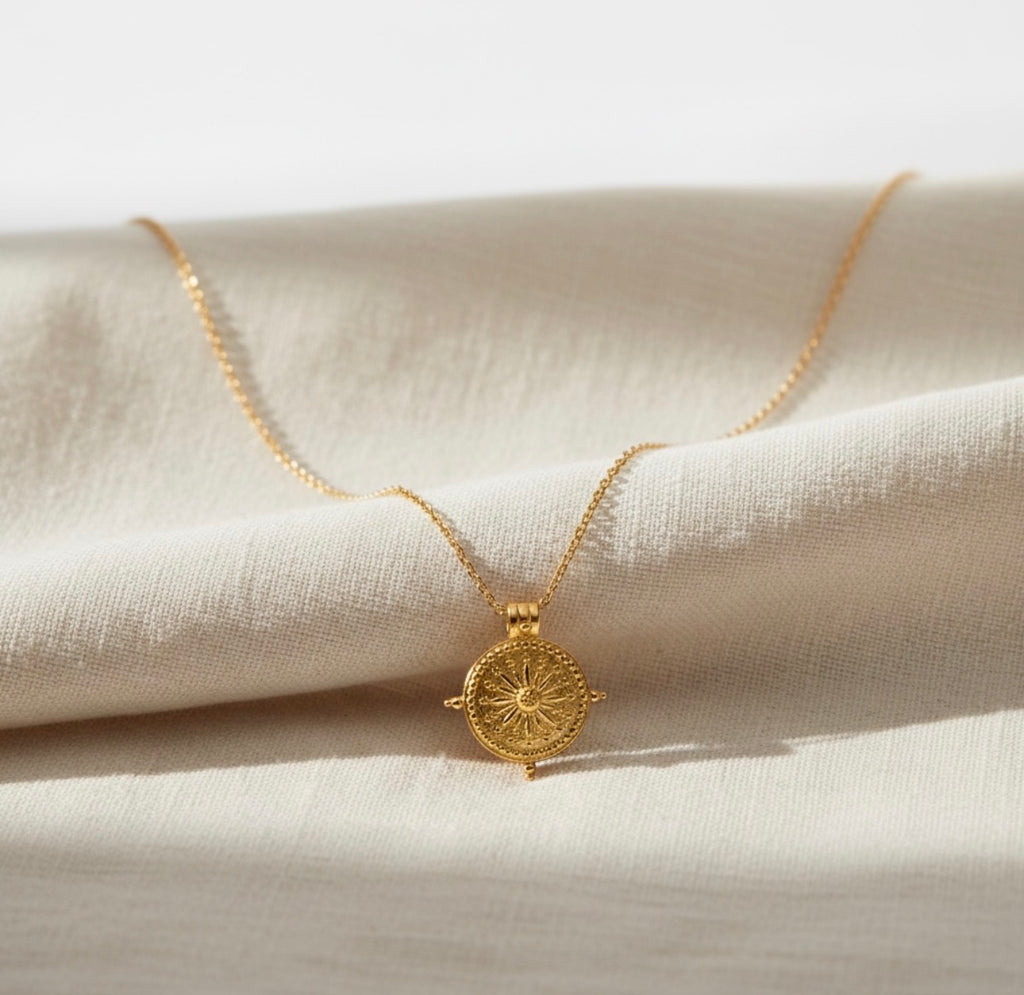 Solstice Medallion Necklace