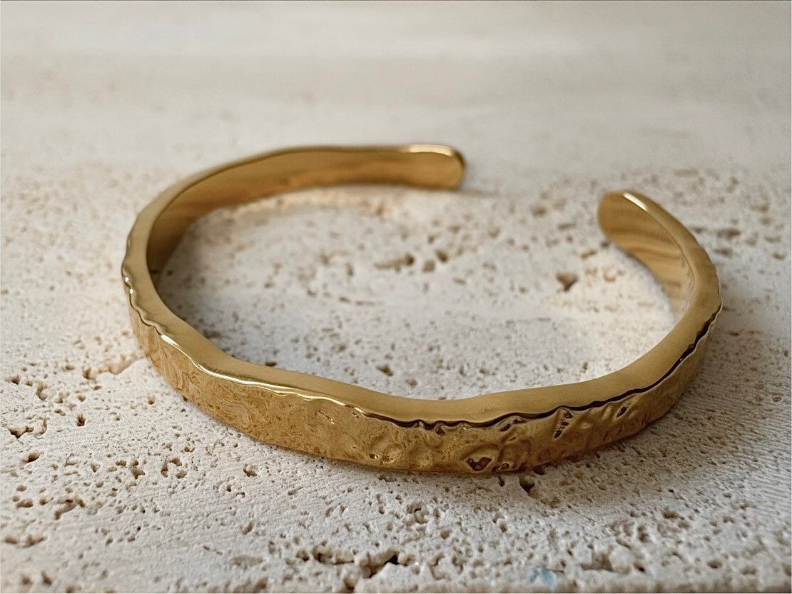 Golden Current Cuff