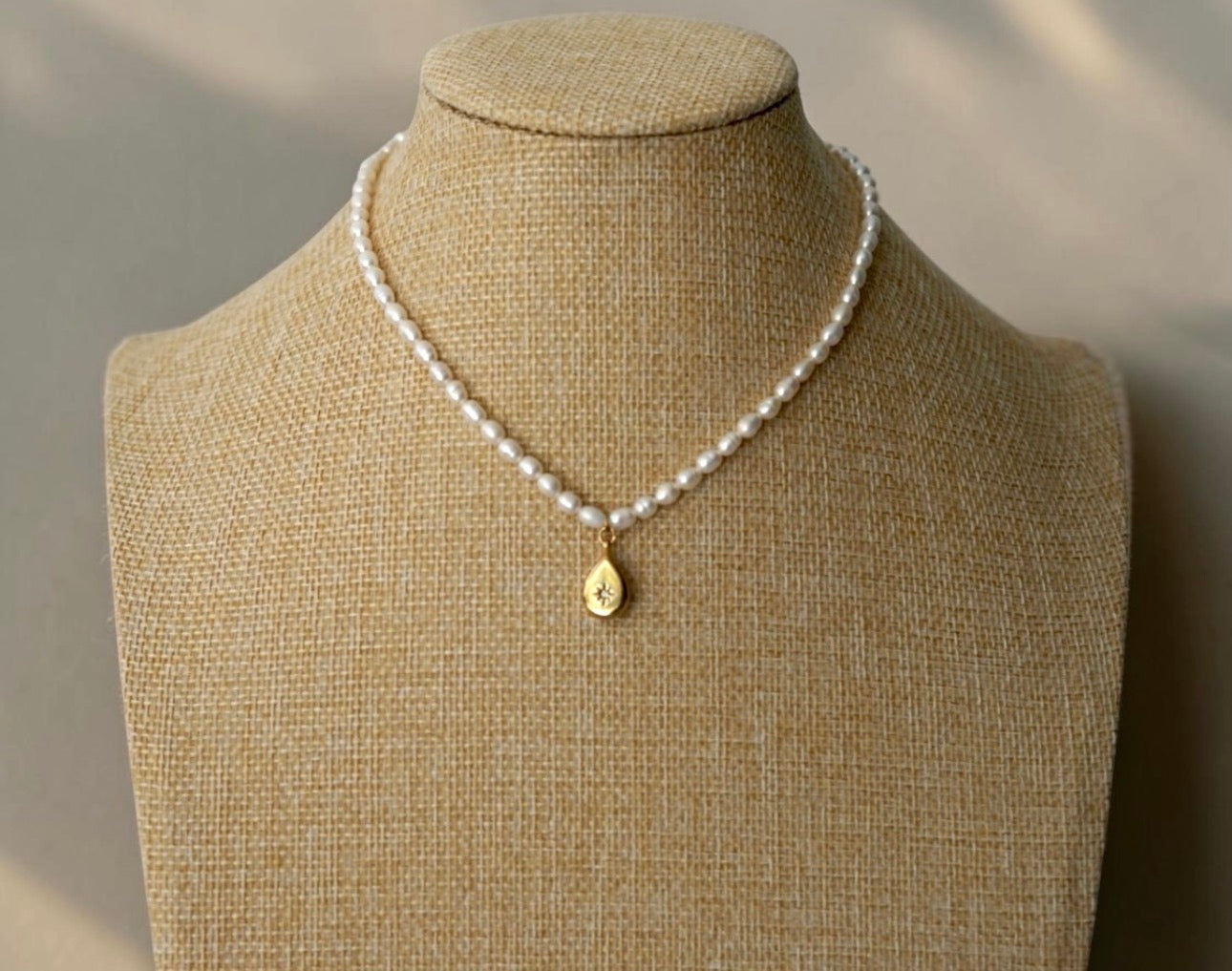 Luna Tide Pearl Necklace