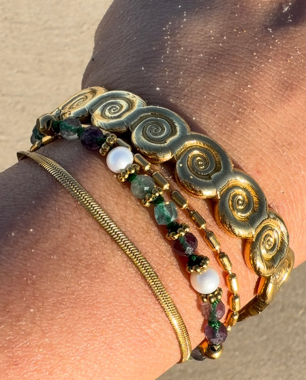 Sea Twirl Bangle