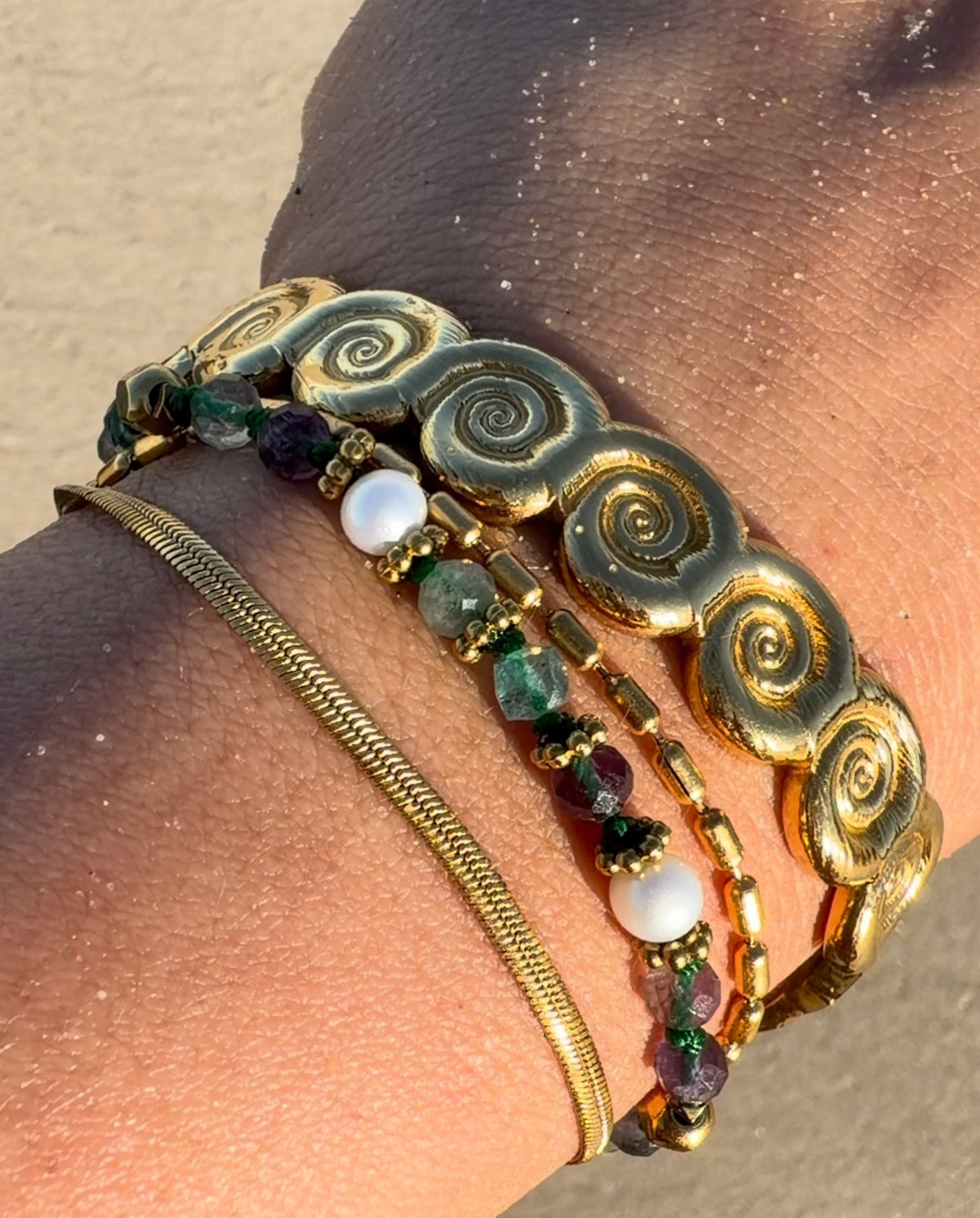 Sea Twirl Bangle