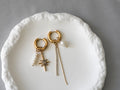 Sunfall Pearl Hoops